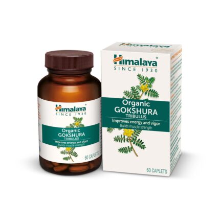 Himalaya Organic Gokshura (Tribulus Terrestris) -60 Caplets - 688 Mg