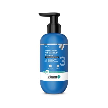 The Derma Co Triple Actives Anti-Dandruff Shampoo - 200ml